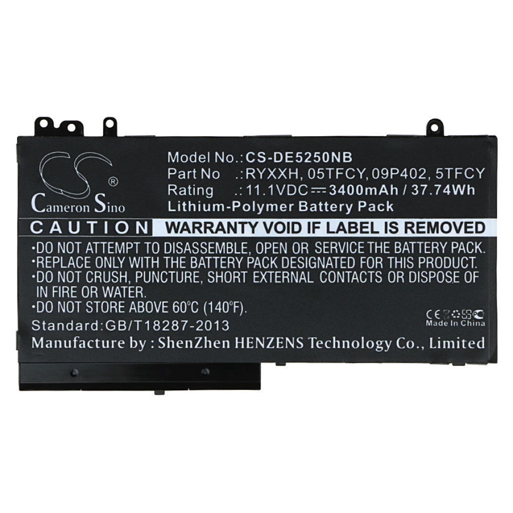 Notebookbatteri DELL Latitude E5470