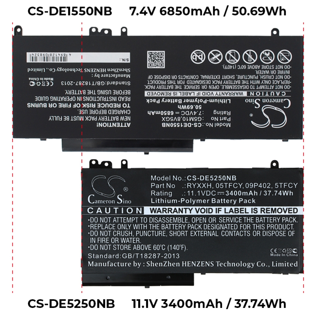 Notebookbatteri DELL Latitude E5470