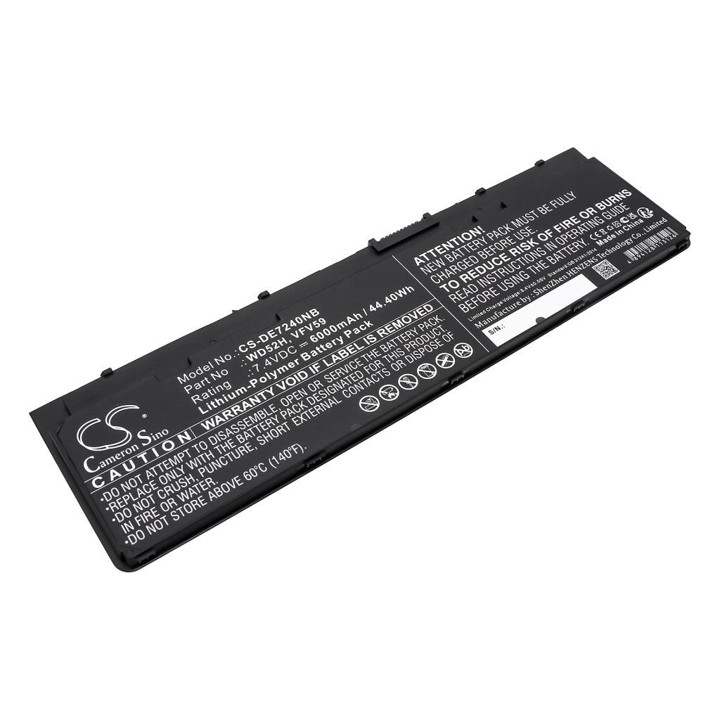 Notebookbatteri DELL Latitude E7250