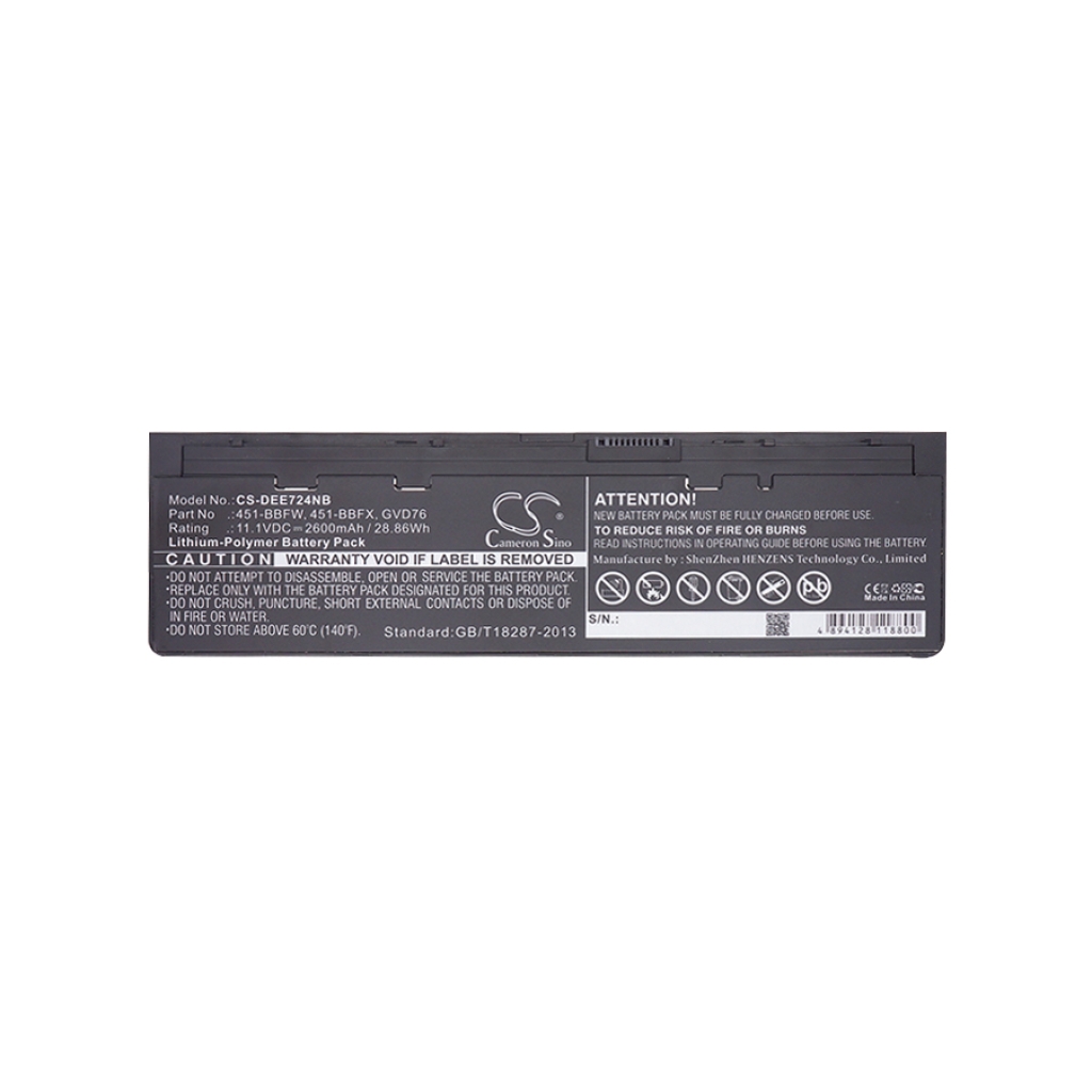Batterier Erstatter WG6RP