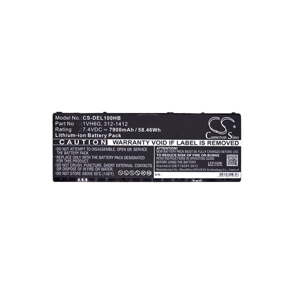 Notebookbatteri DELL C5621