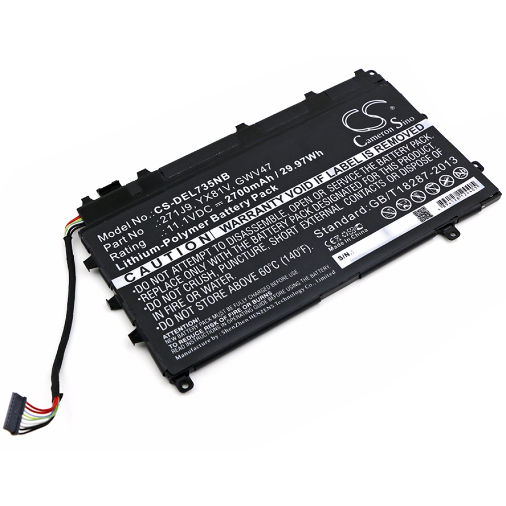 Notebookbatteri DELL Latitude 13 7350