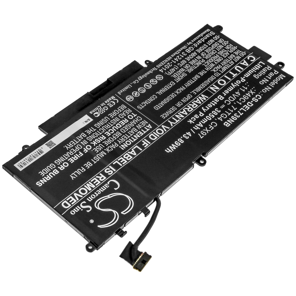 Notebookbatteri DELL CS-DEL739NB