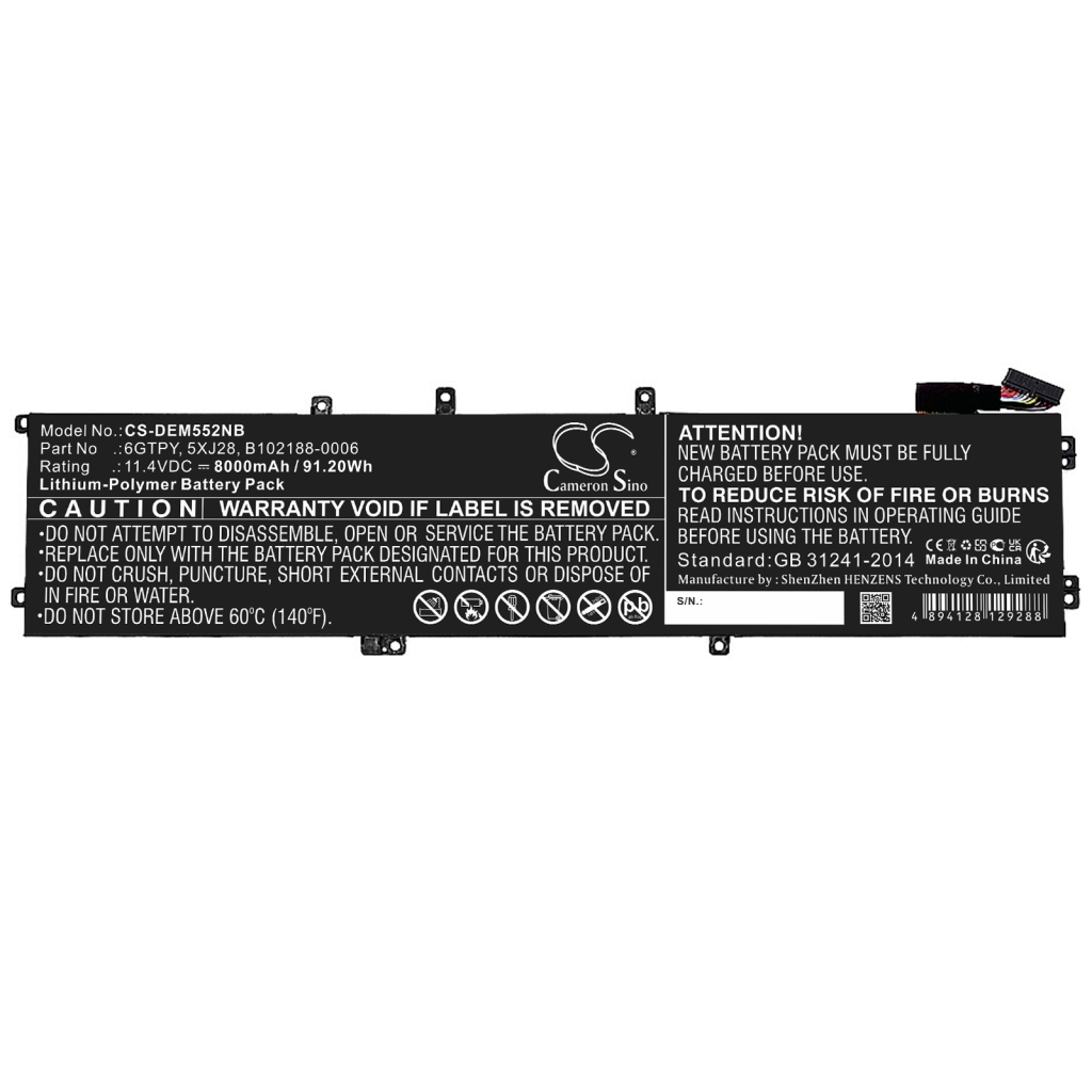 Batterier Erstatter 0GPM03