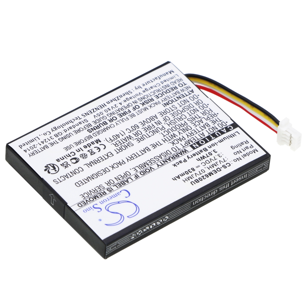 Notebookbatteri DELL CS-DEM620BU
