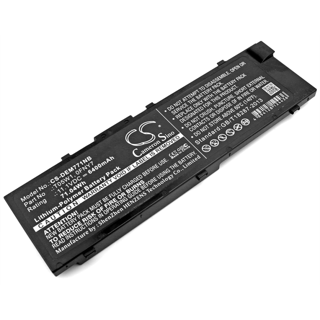 Notebookbatteri DELL Precision 15 7520
