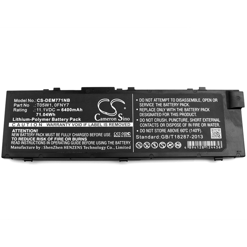 Notebookbatteri DELL Precision 15 7520