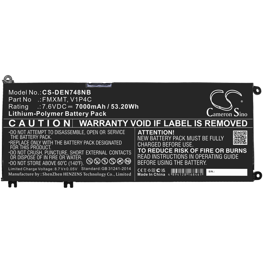 Notebookbatteri DELL Chromebook 13 3380