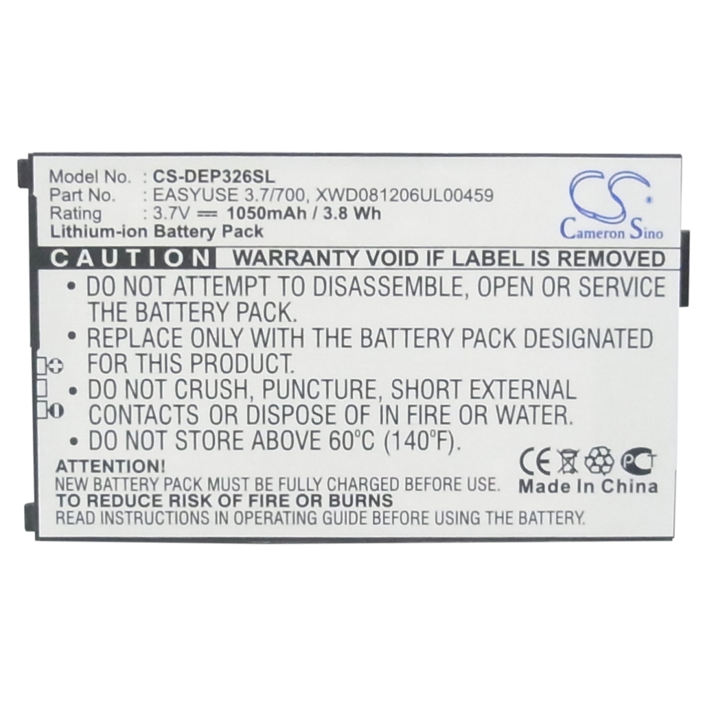 Mobiltelefonbatteri Doro CS-DEP326SL
