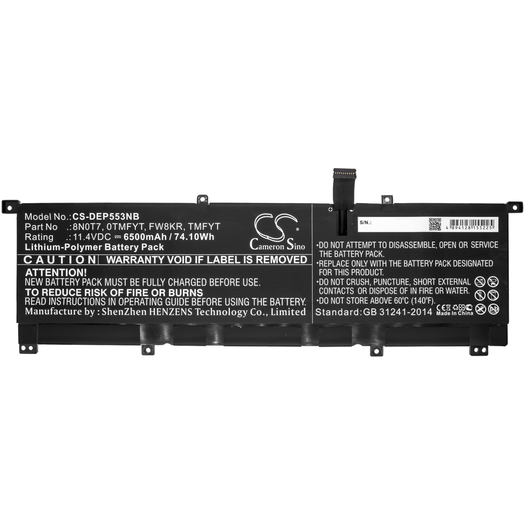 Notebookbatteri DELL XPS 15 9575