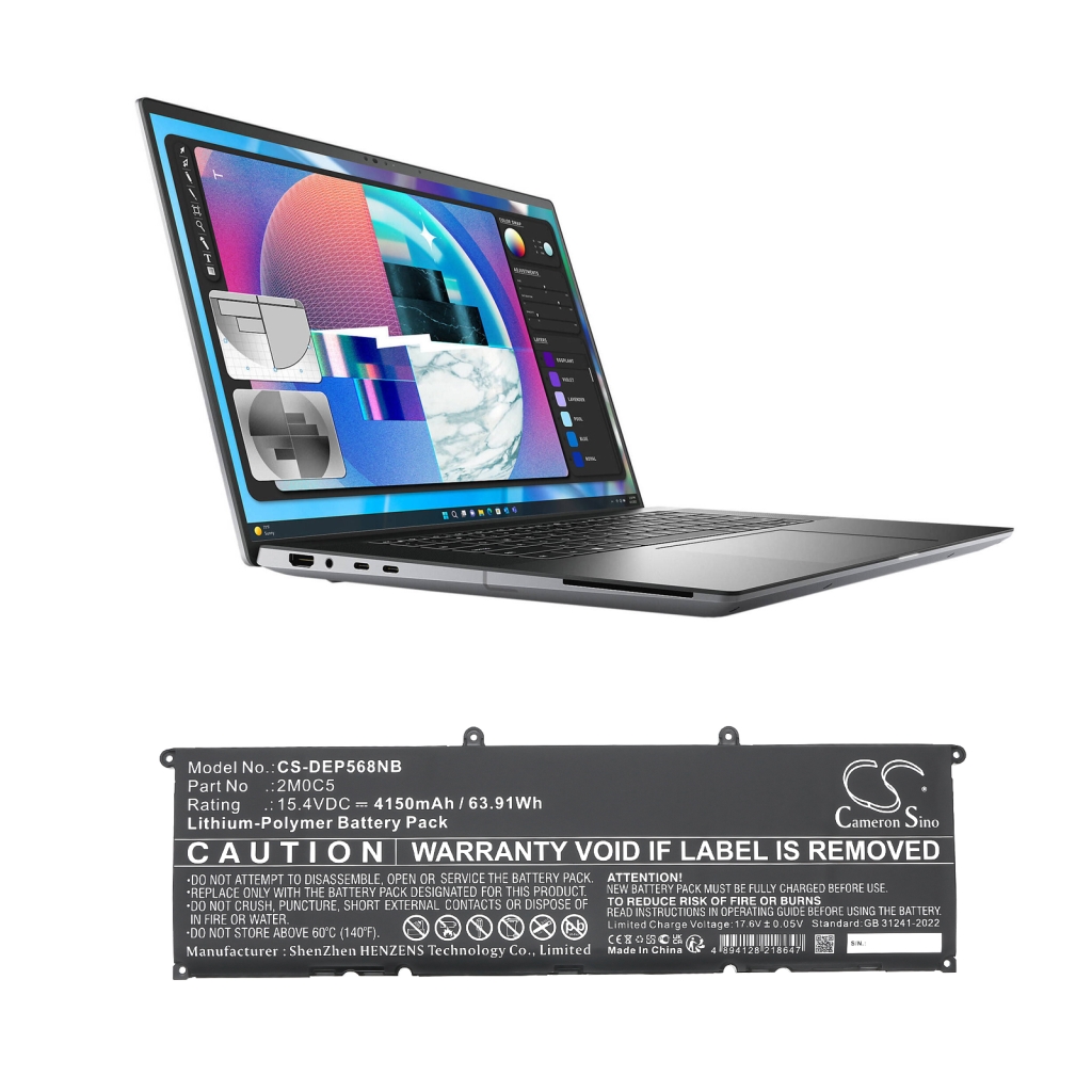 Battery Replaces JXM4G