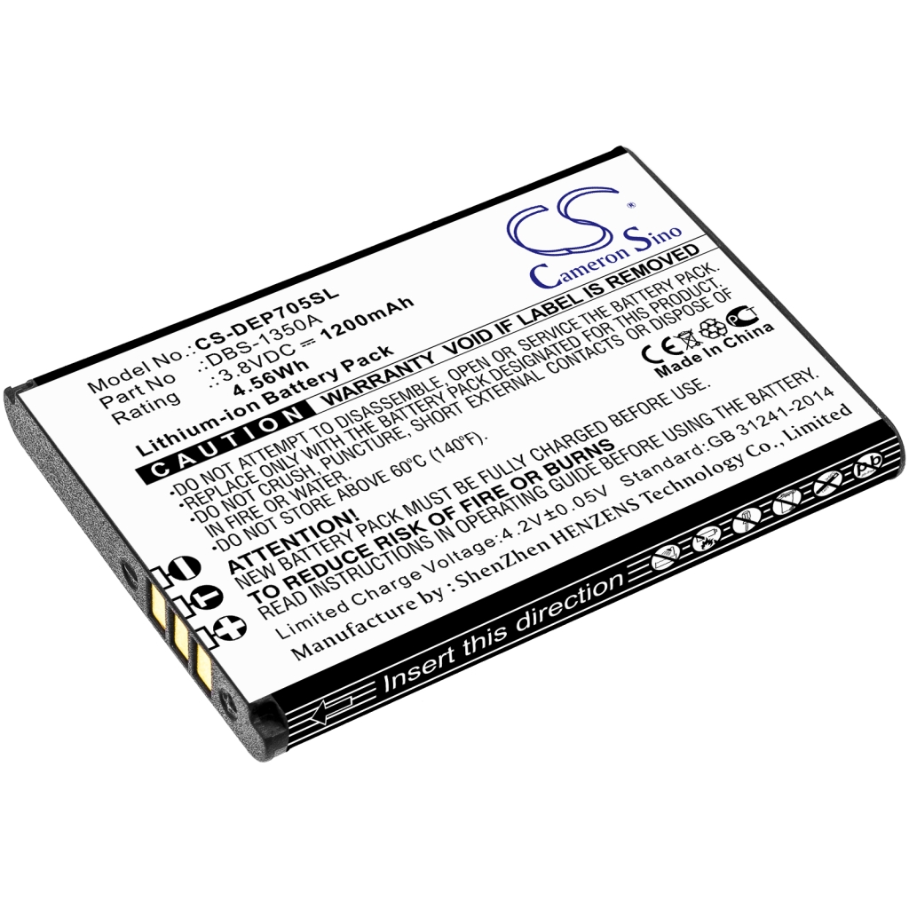 Mobiltelefonbatteri Doro CS-DEP705SL