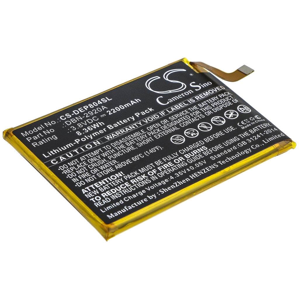 Mobiltelefonbatteri Doro CS-DEP804SL
