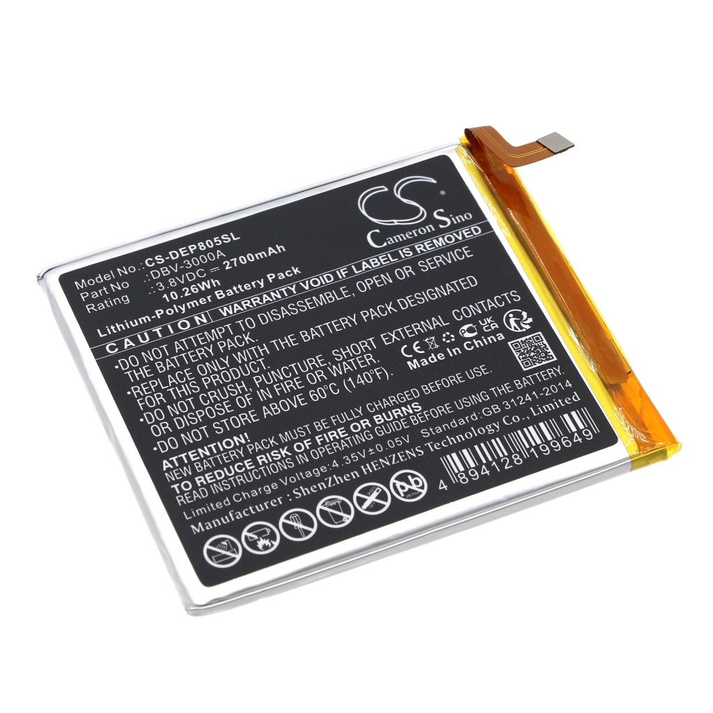 Mobiltelefonbatteri Doro CS-DEP805SL