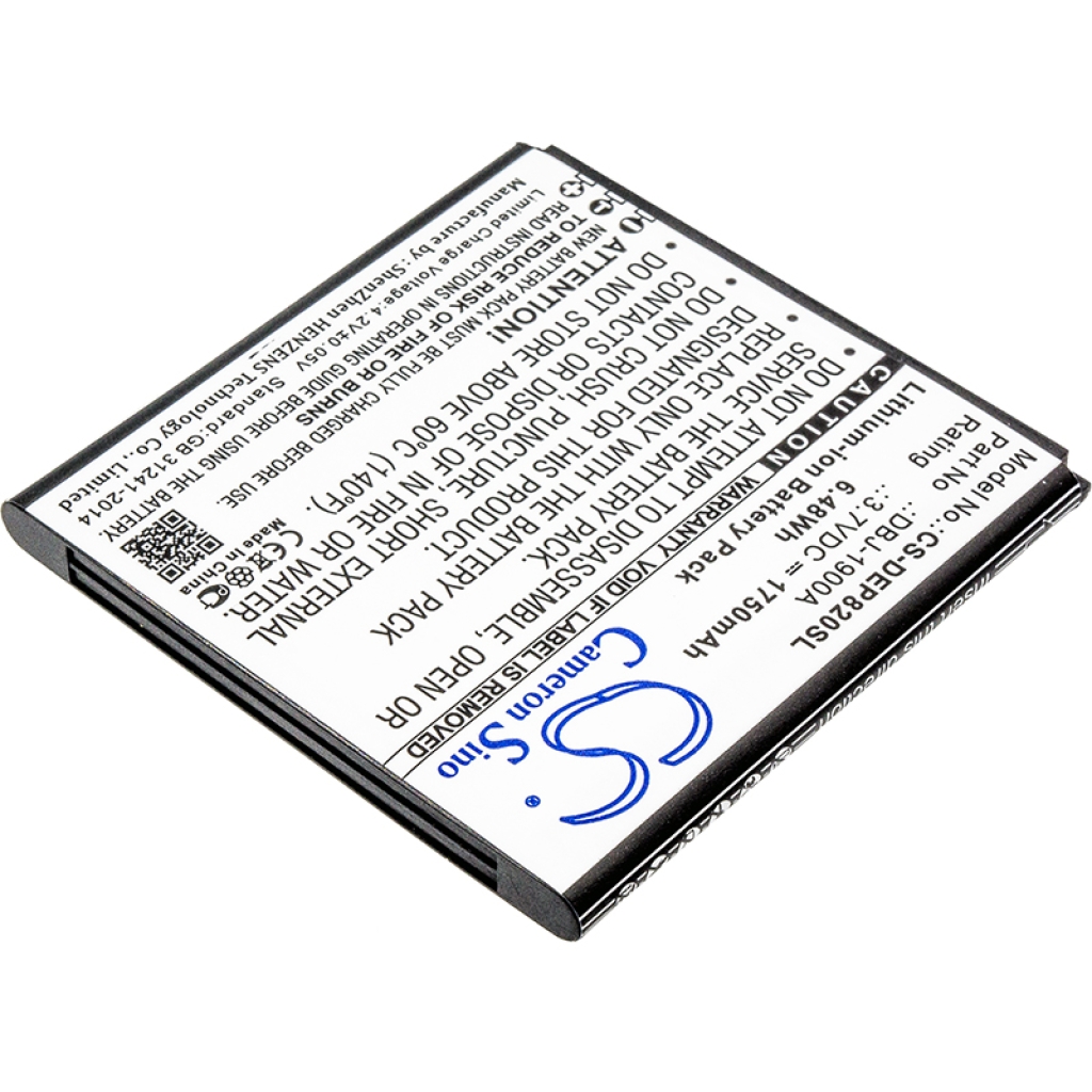 Mobiltelefonbatteri Doro CS-DEP820SL