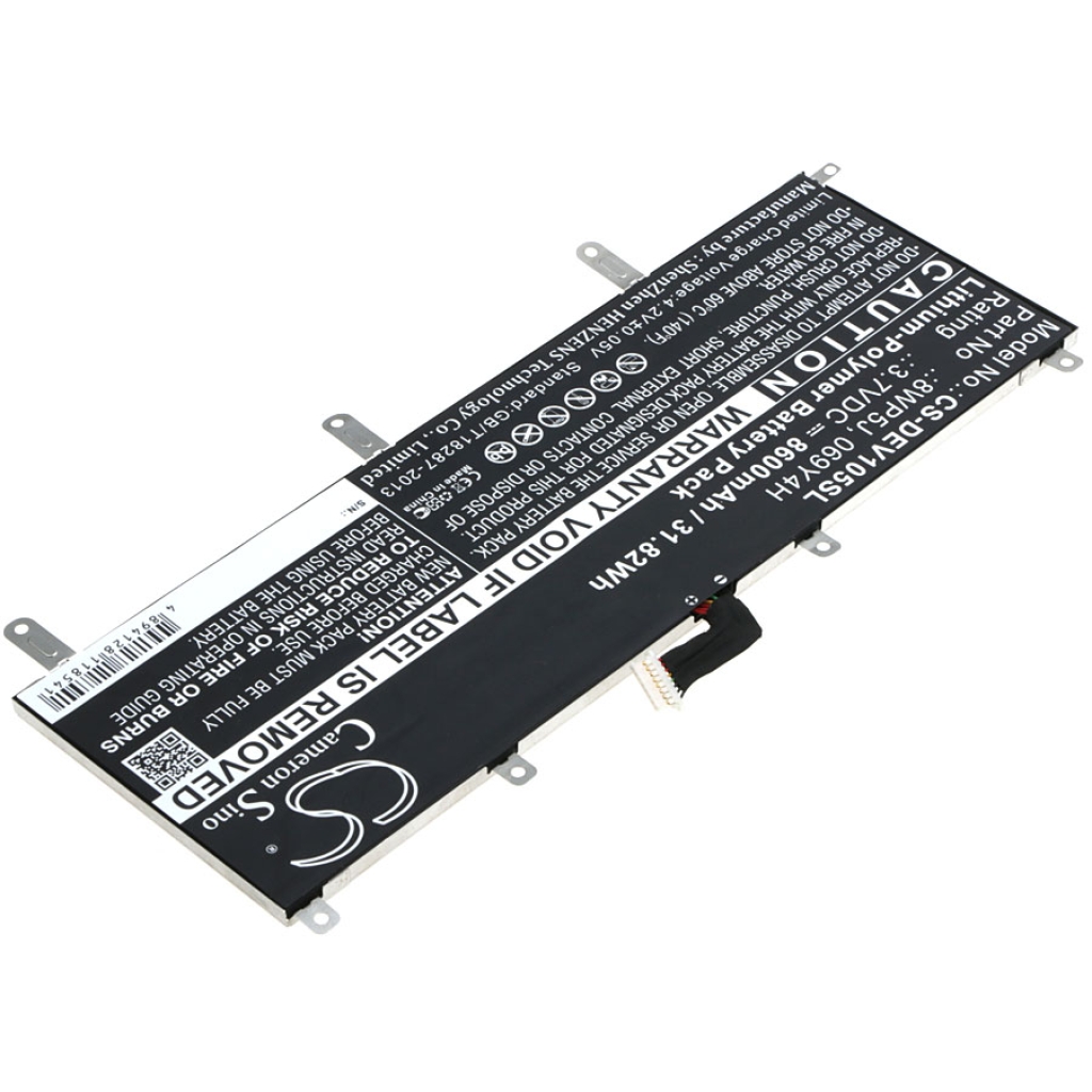 Tabletbatteri DELL CS-DEV105SL