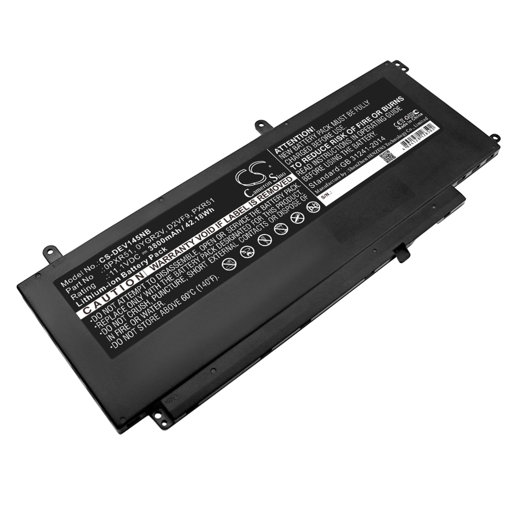Notebookbatteri DELL CS-DEV145NB
