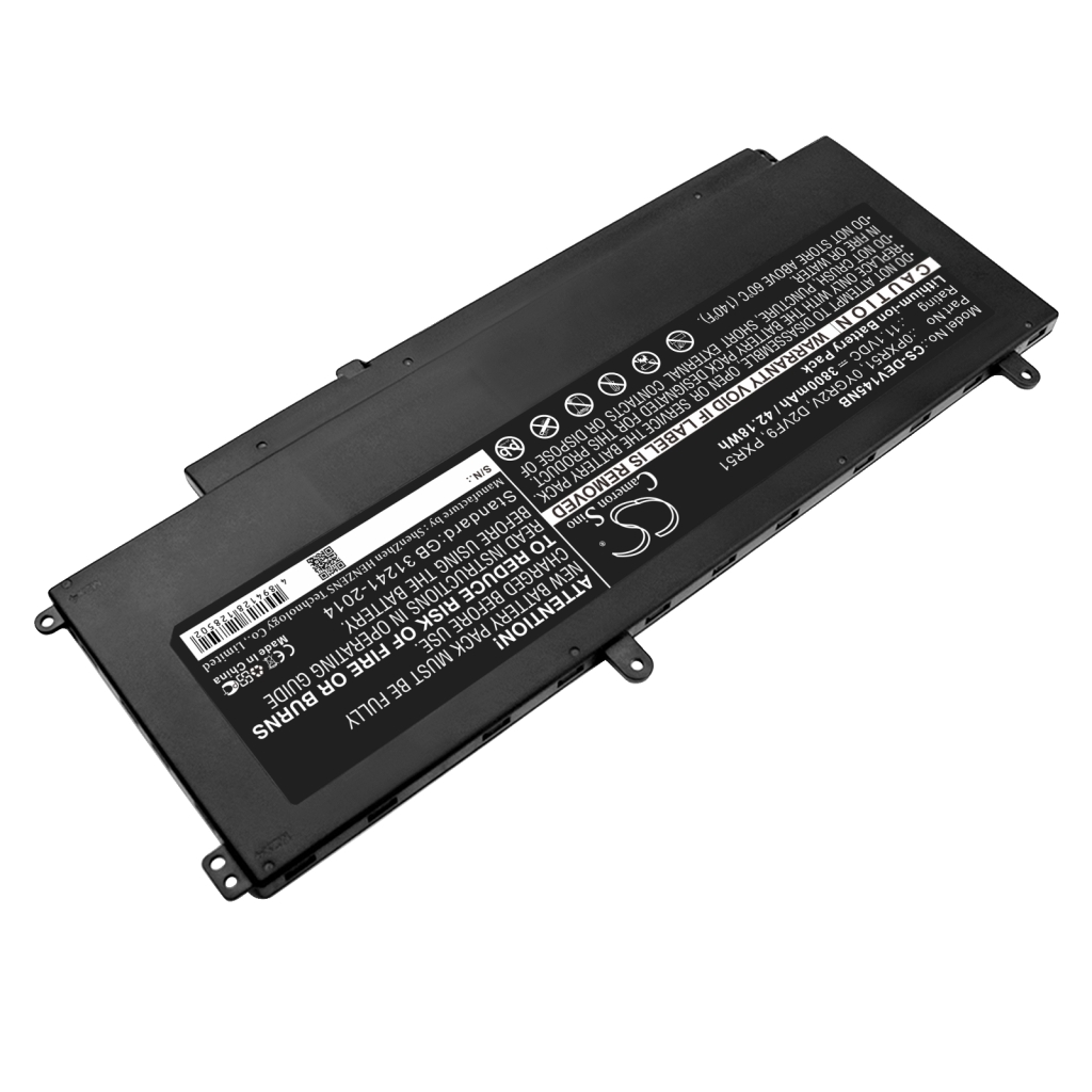 Notebookbatteri DELL CS-DEV145NB