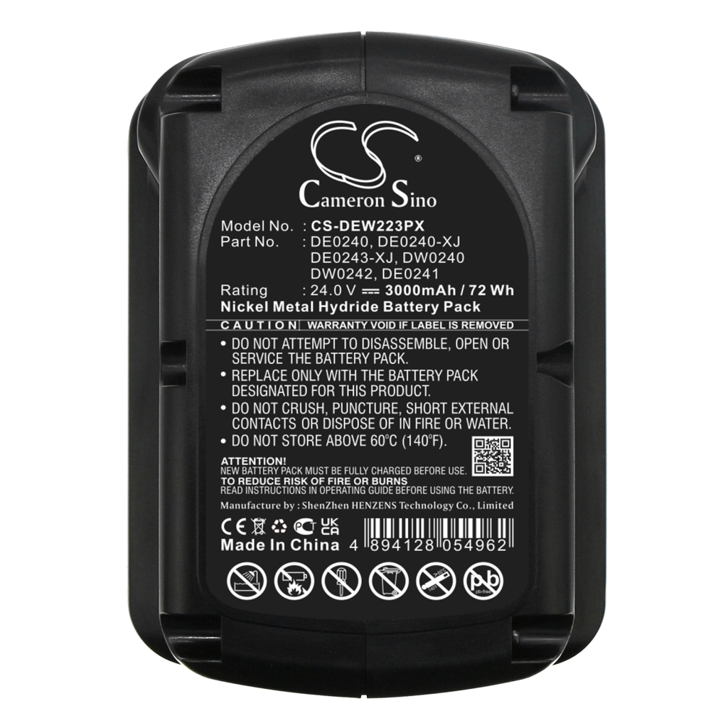 Battery industrial Dewalt DW004K-2