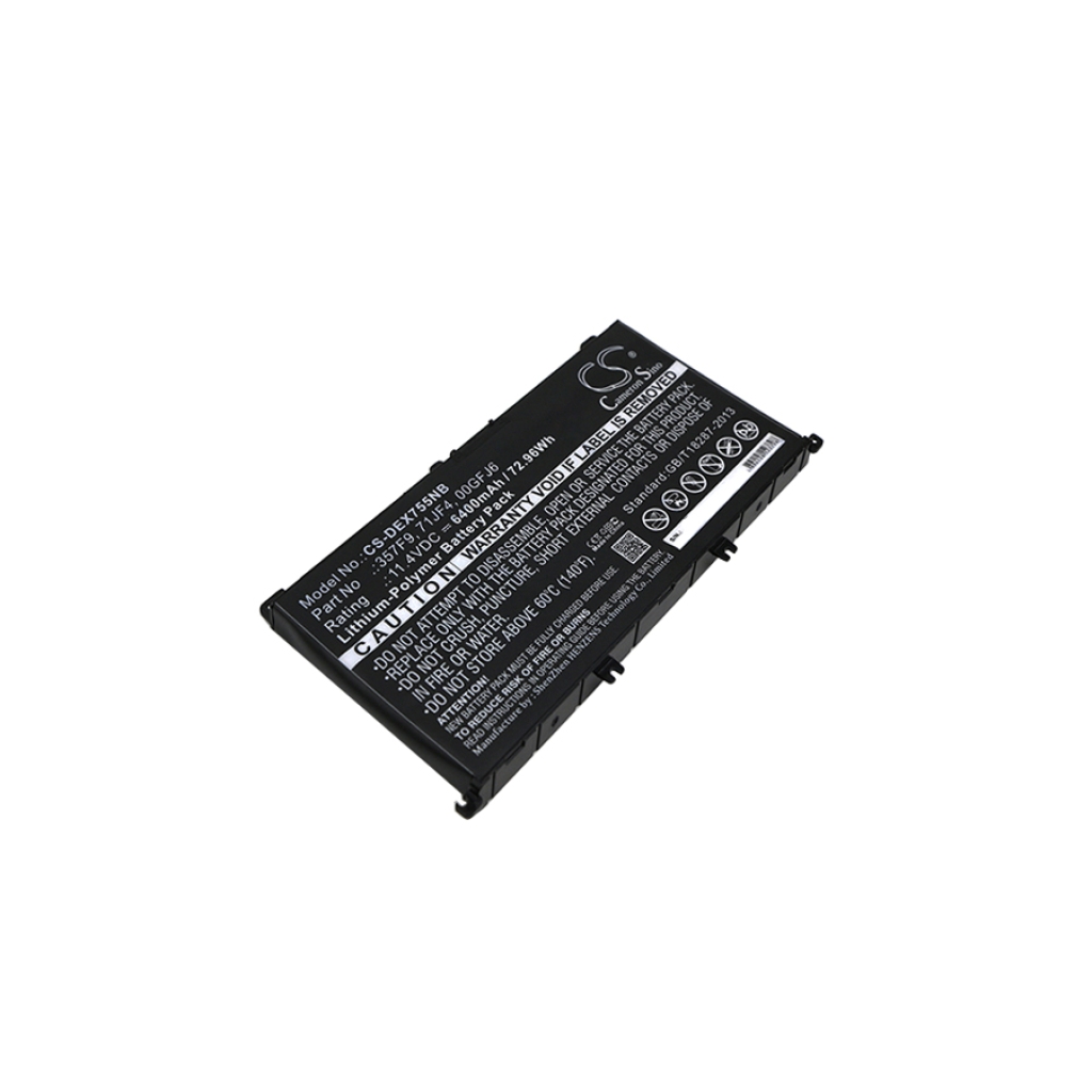 Notebookbatteri DELL CS-DEX755NB