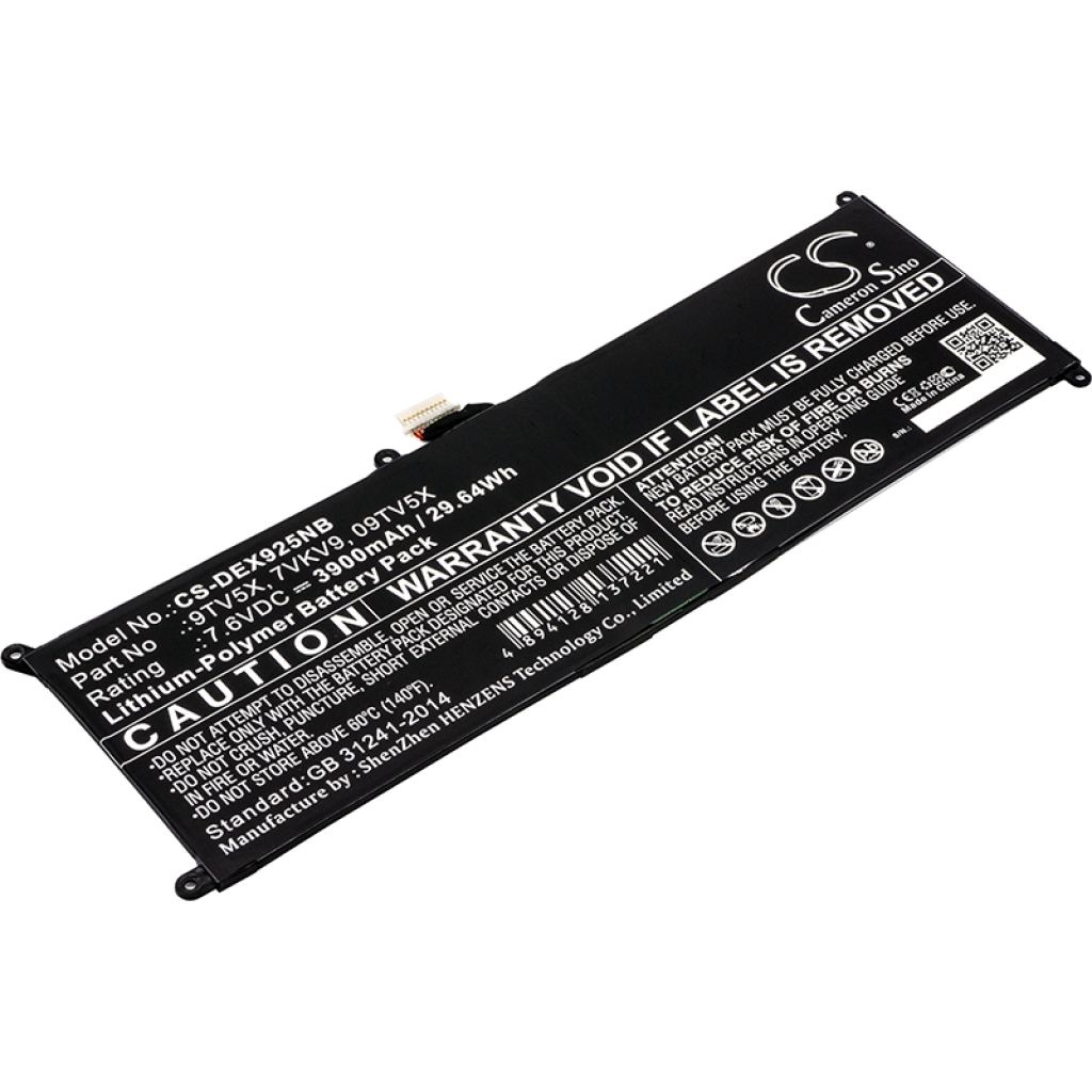 Notebookbatteri DELL CS-DEX925NB