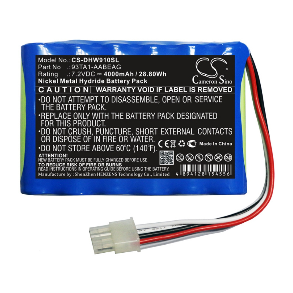 Batteri til elværktøj Endress+hauser CS-DHW910SL