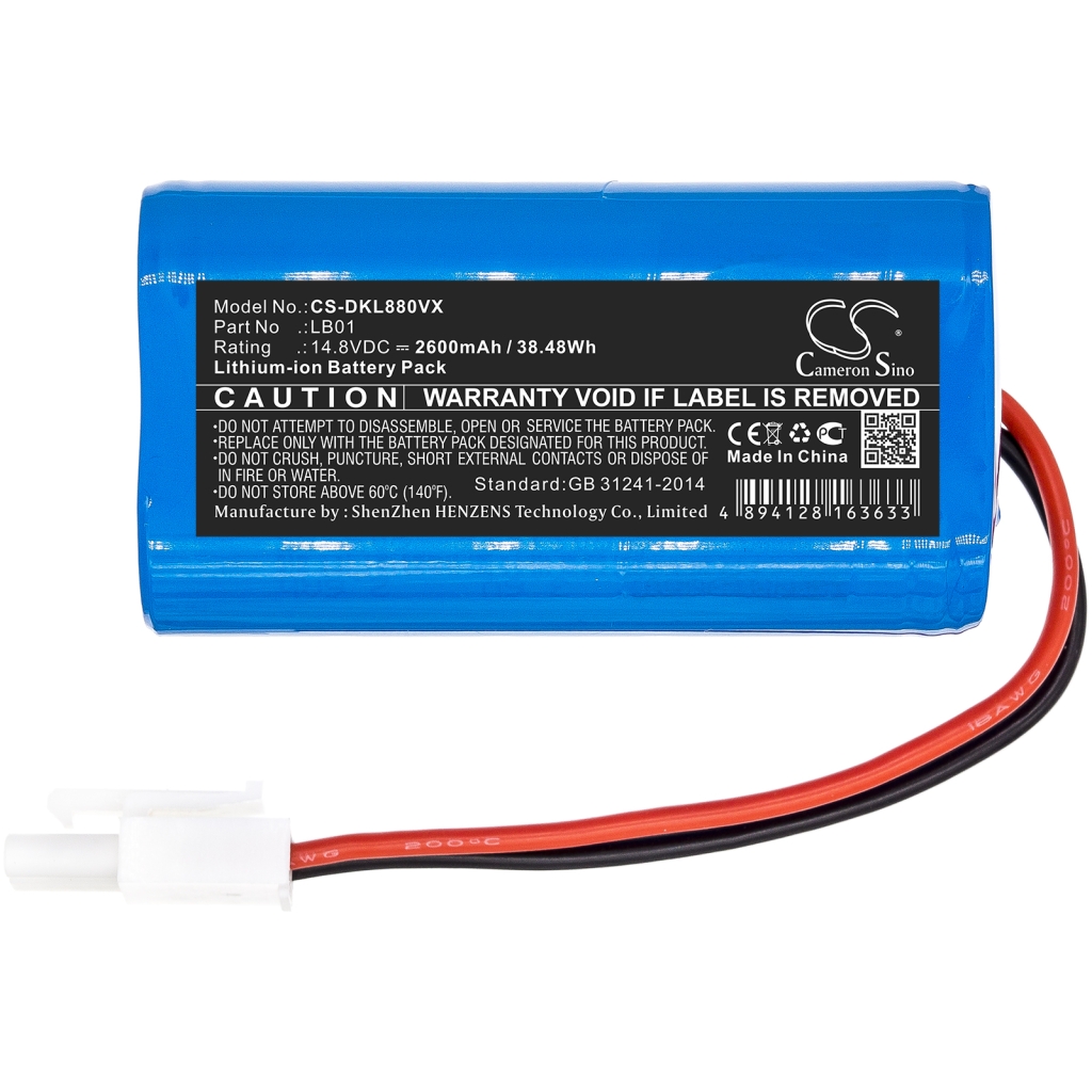 Støvsugerbatteri Donkey CS-DKL880VX