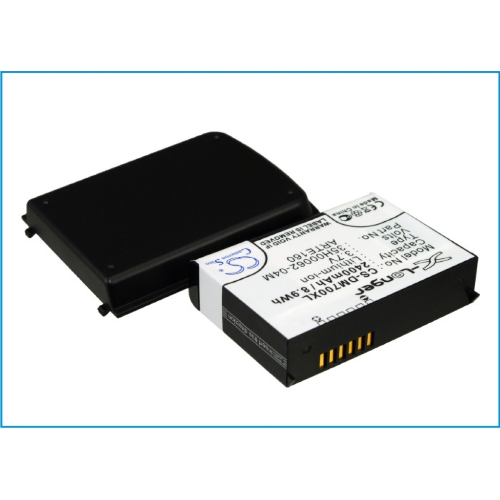 Batteri kompatibel med Qtek O2 CS-DM700XL
