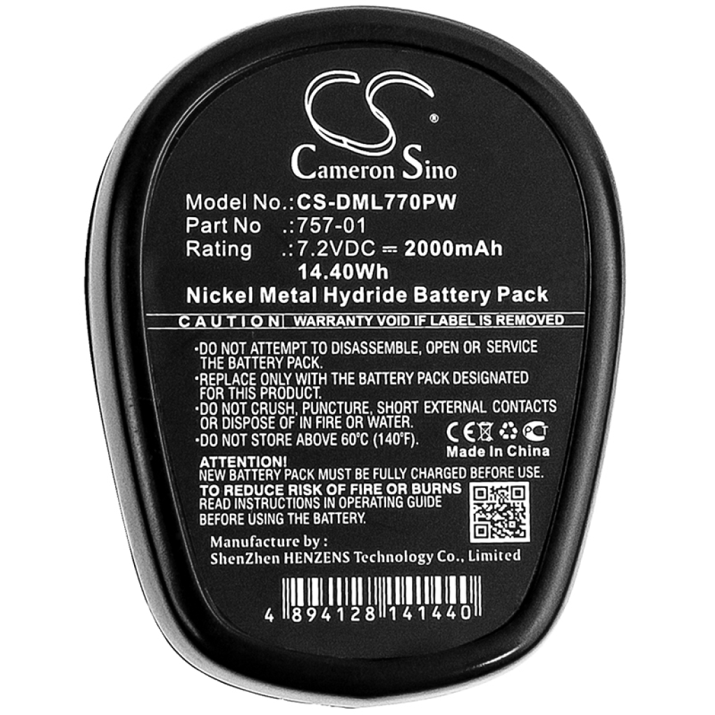 Industribatteri Dremel CS-DML770PW