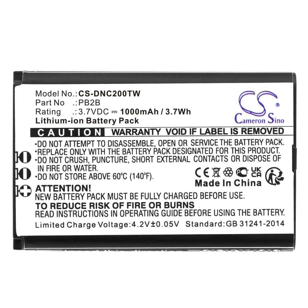 Tovejs radio batteri Dynascan CS-DNC200TW