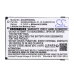 Mobiltelefonbatteri Doro CS-DPE338SL