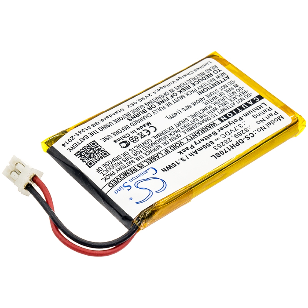 Hjemmesikkerhedskamera batteri Marmitek CS-DPH170SL