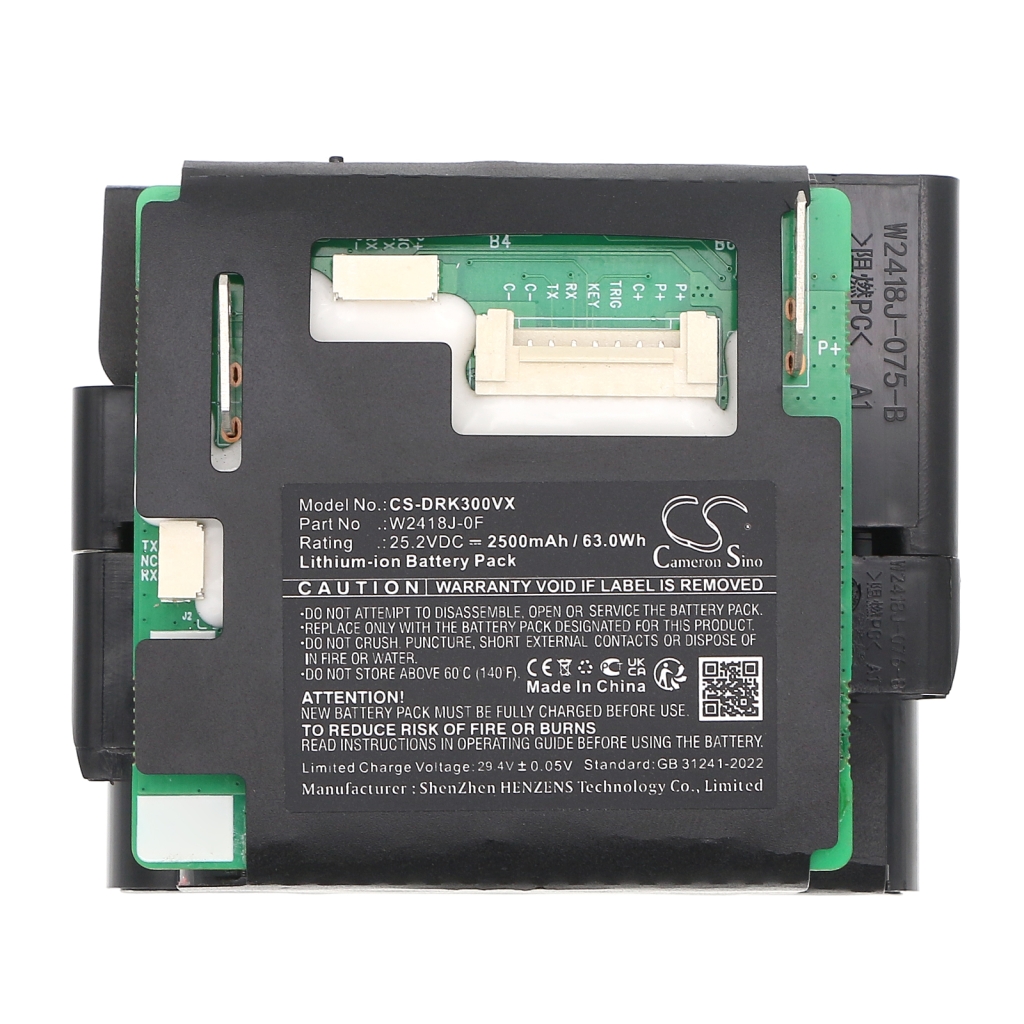 Støvsugerbatteri Dreame CS-DRK300VX
