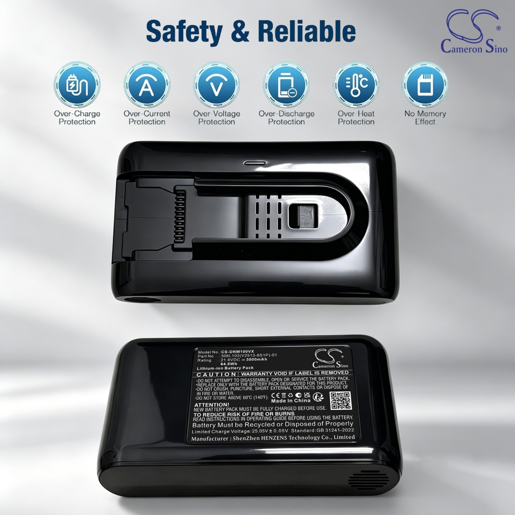 Batteri kompatibel med Dreame CS-DRM100VX