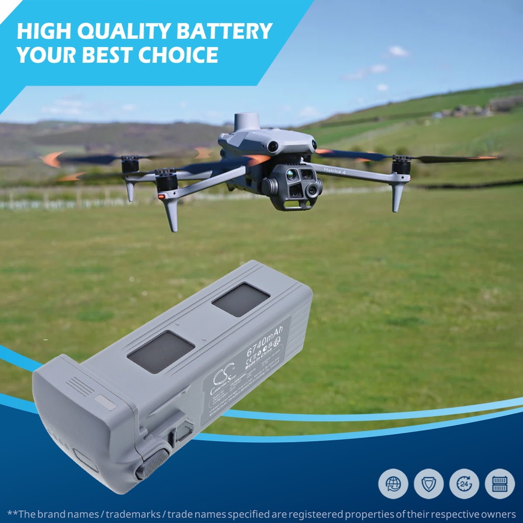 Batteri kompatibel med Dji CS-DRM400RC