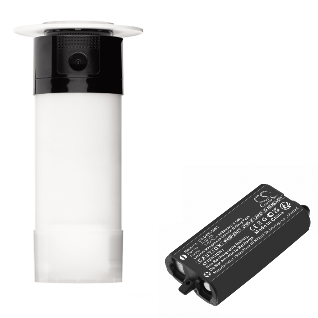 Hjemmesikkerhedskamera batteri Daitem CS-DRX150BT