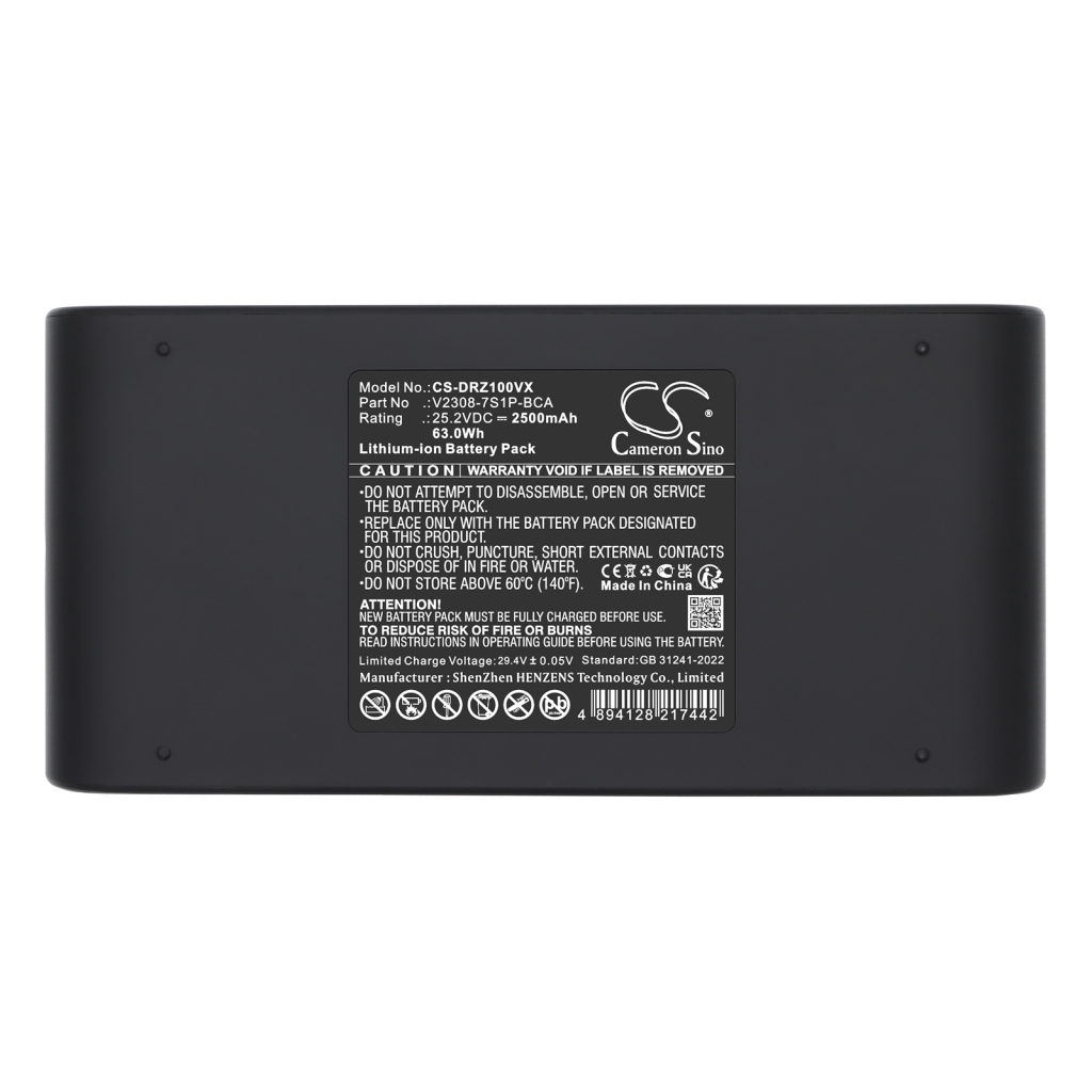Støvsugerbatteri Dreame CS-DRZ100VX