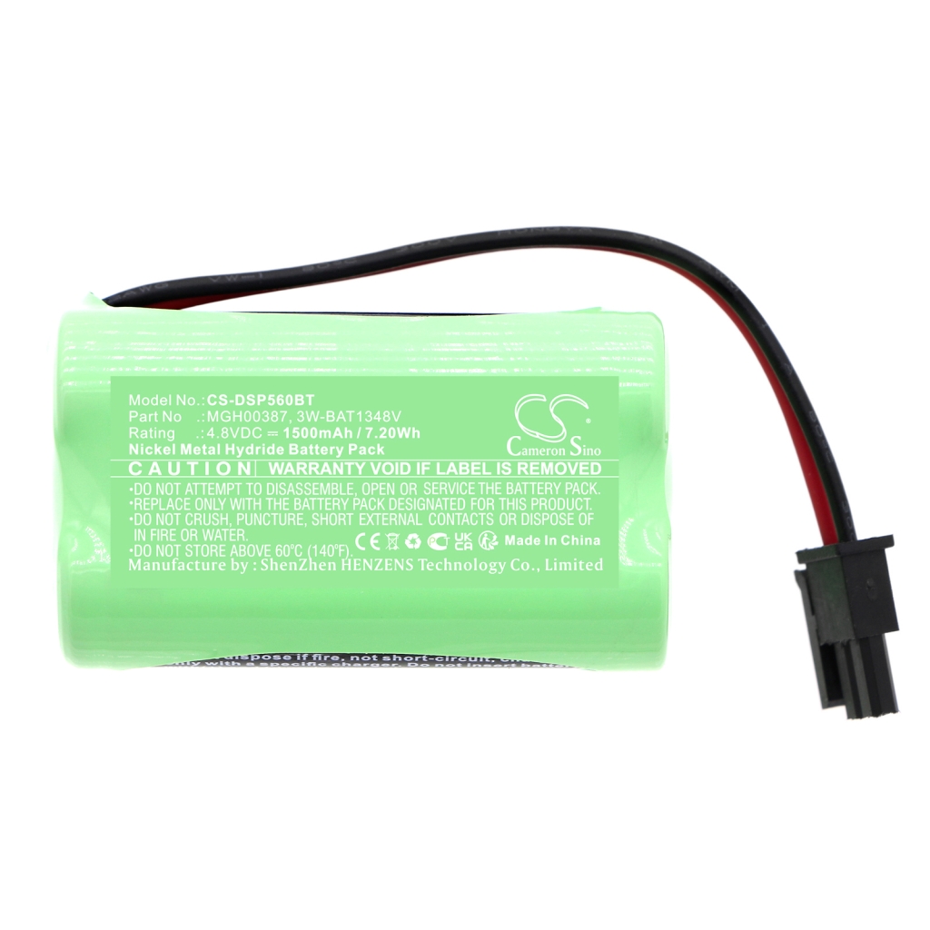 Hjemmesikkerhedskamera batteri Dsc CS-DSP560BT