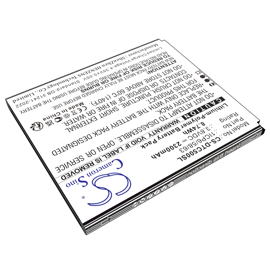 Printerbatteri Datecs CS-DTC500SL