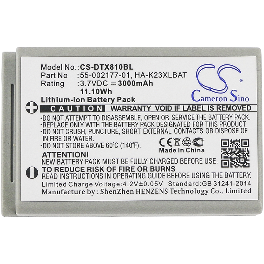 Stregkode Casio CS-DTX810BL