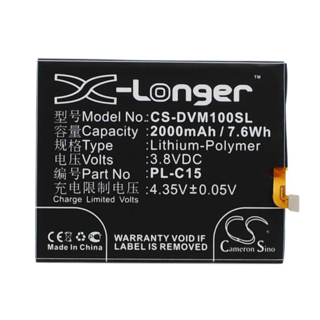 Mobiltelefonbatteri DOOV CS-DVM100SL