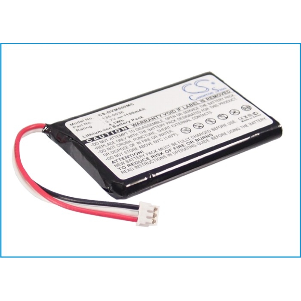 Kamerabatteri Digital Ally CS-DVM500MC