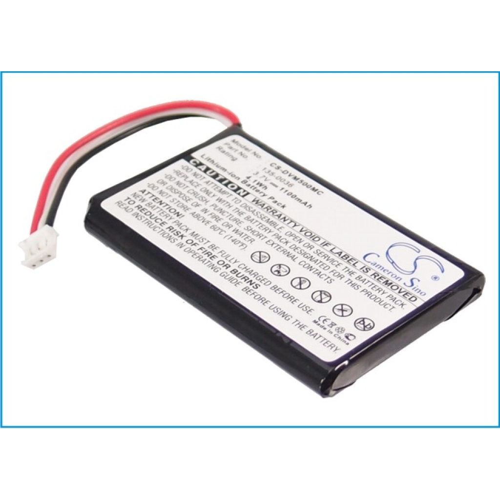 Kamerabatteri Digital Ally CS-DVM500MC