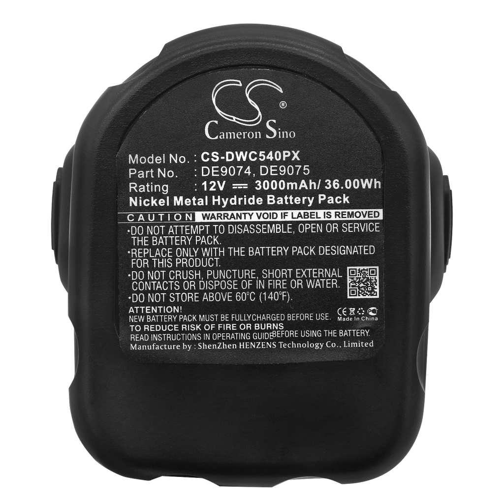 Batterier Erstatter DE9075
