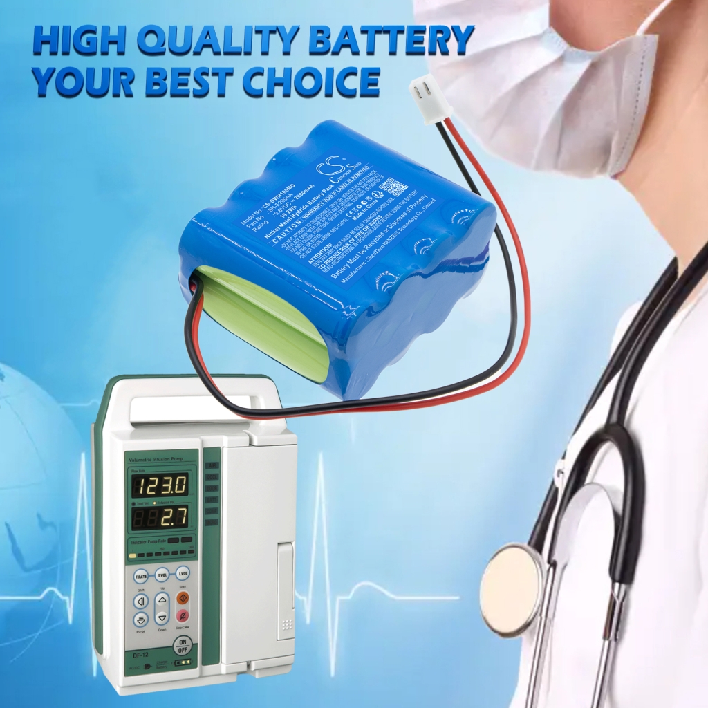 Batteri kompatibel med Daiwha CS-DWH100MD