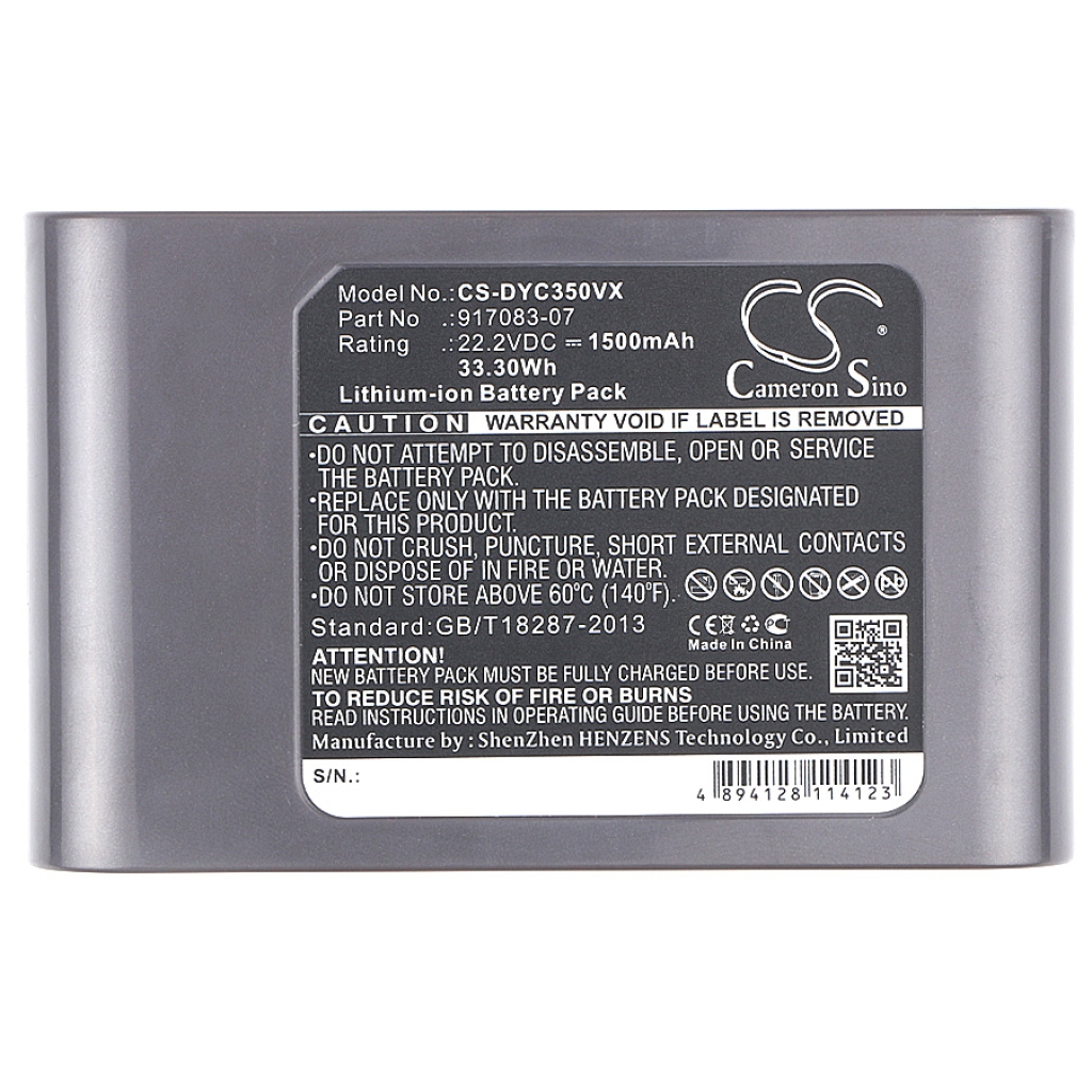 Støvsugerbatteri Dyson DC35 Digital Slim