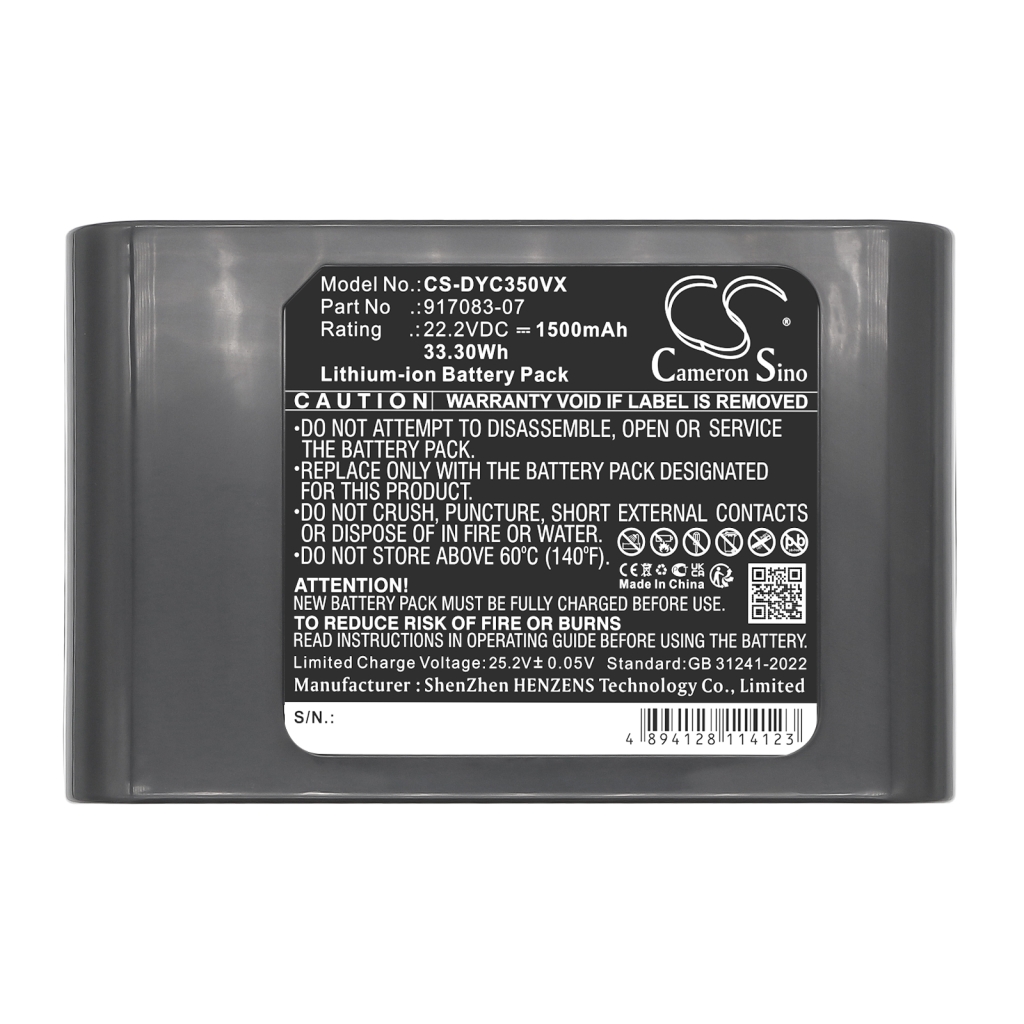 Dyson Vacuum Battery CS-DYC350VX