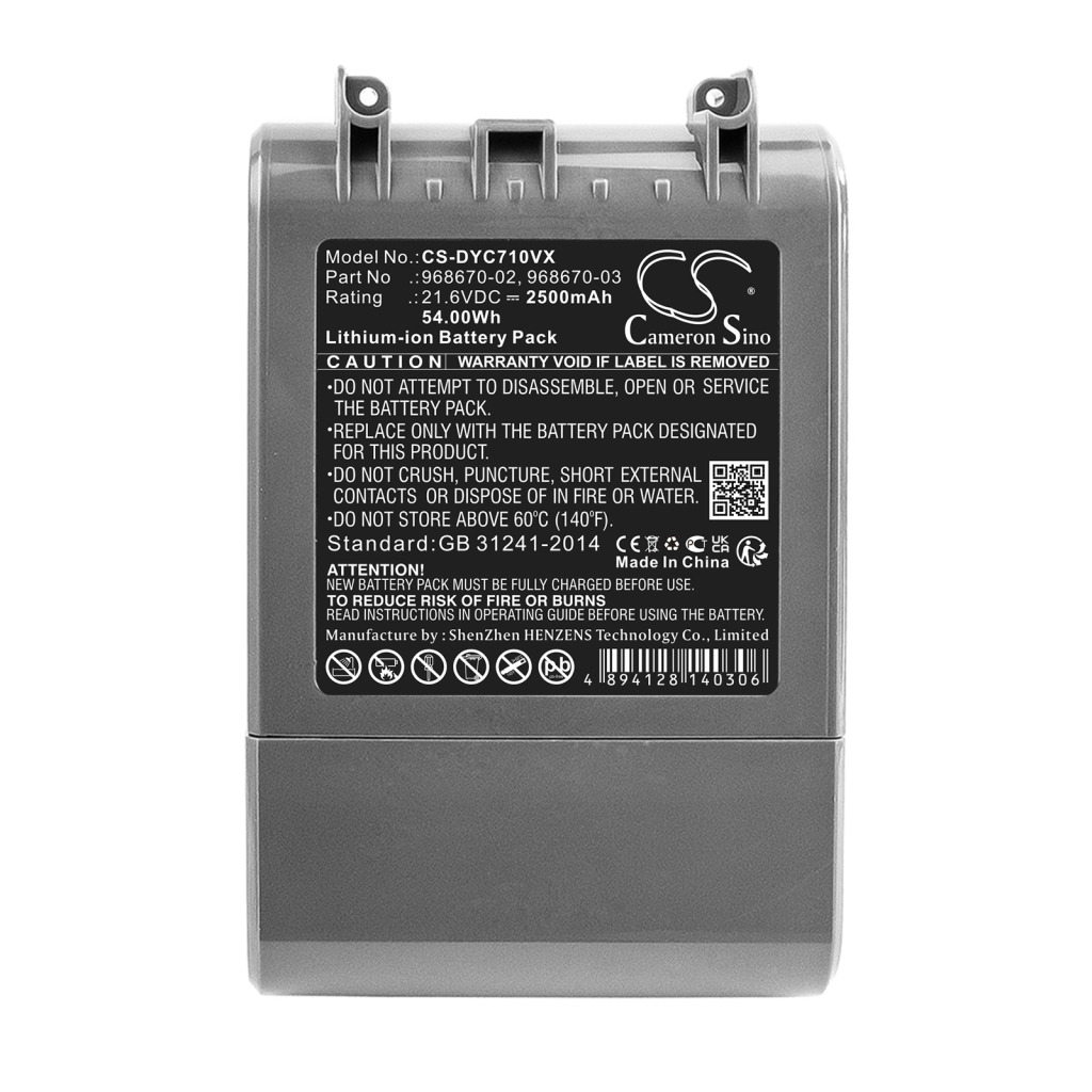 Dyson Støvsugerbatteri CS-DYC710VX