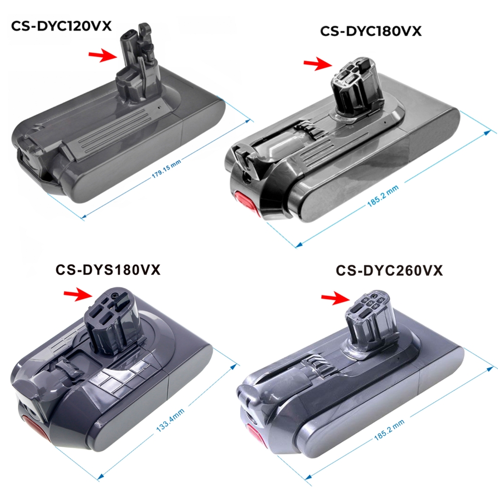 Dyson Støvsugerbatteri CS-DYS180VX