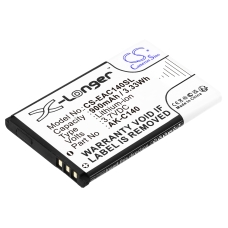 Kompatibel batteriudskiftning til Texet B111,BIGFP600AA,C140/C240,S400,W11...